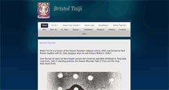 Desktop Screenshot of bristoltaichi.co.uk